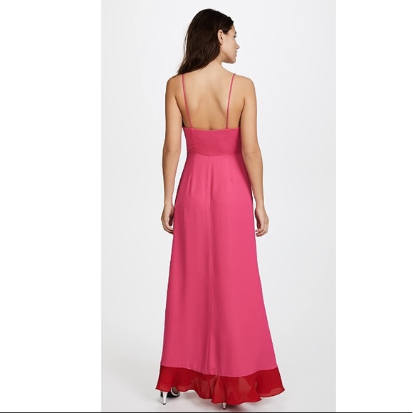 Frame Partners pink red dress - Picture 2 of 8